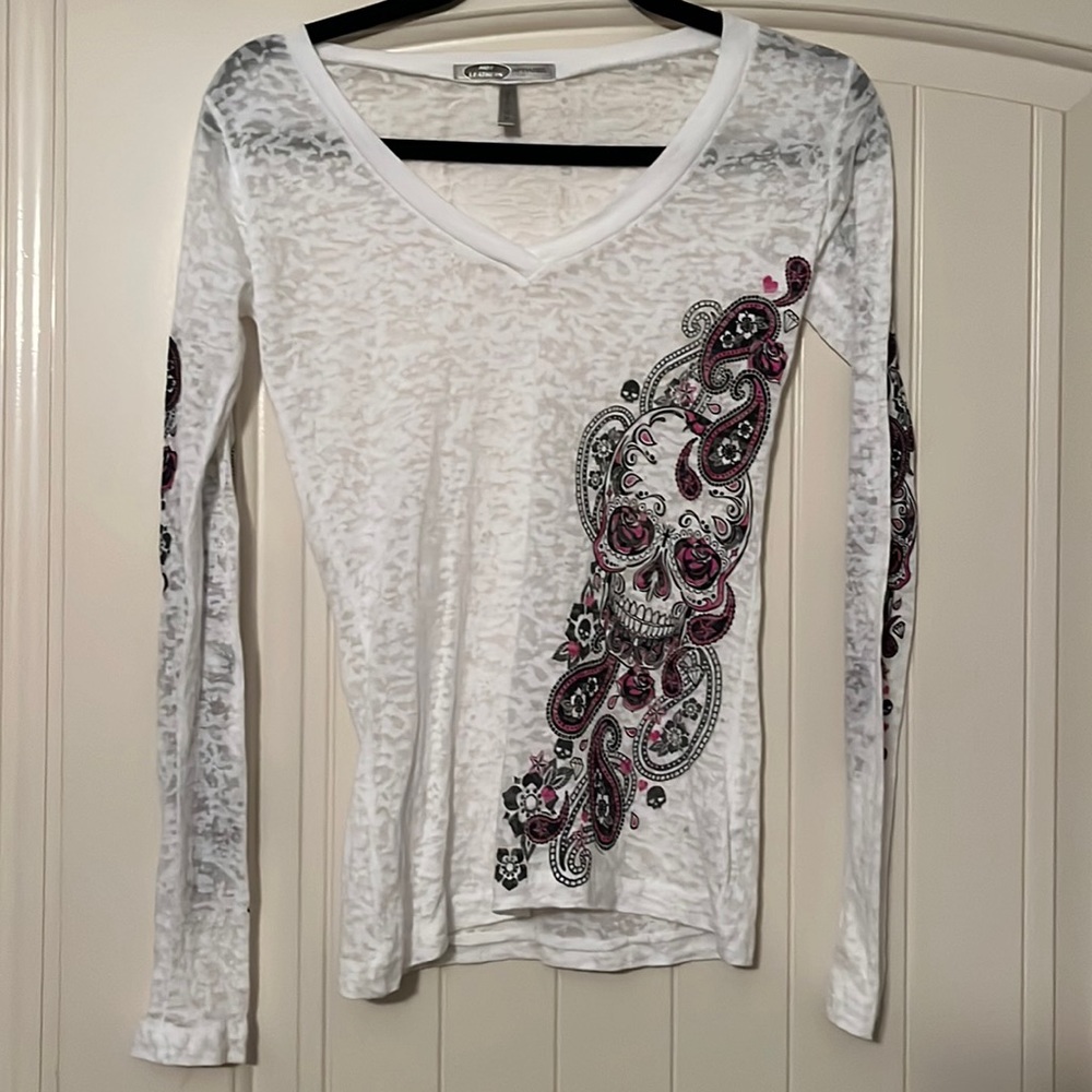Hot leathers apparel long sleeve top from Harley Davison store